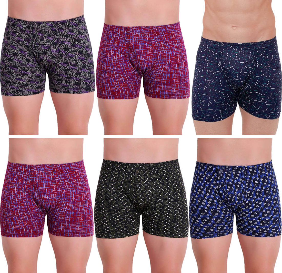 Rupa Hunk Multi Trunk Pack of 6 Rupa Hunk Multi Trunk Pack of 6