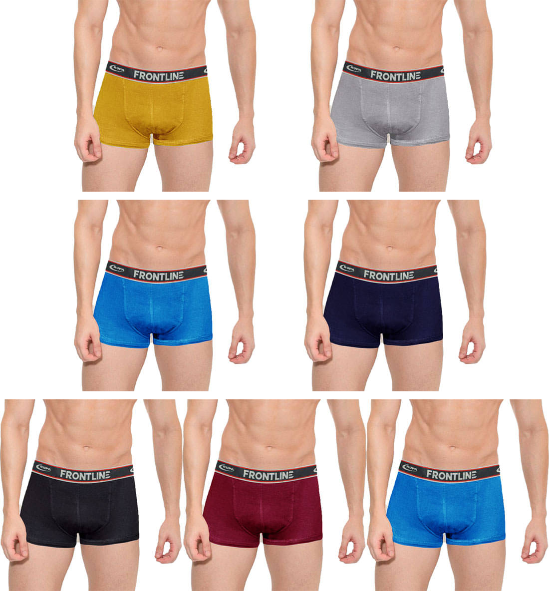     			Rupa Hunk Multi Trunk Pack of 7