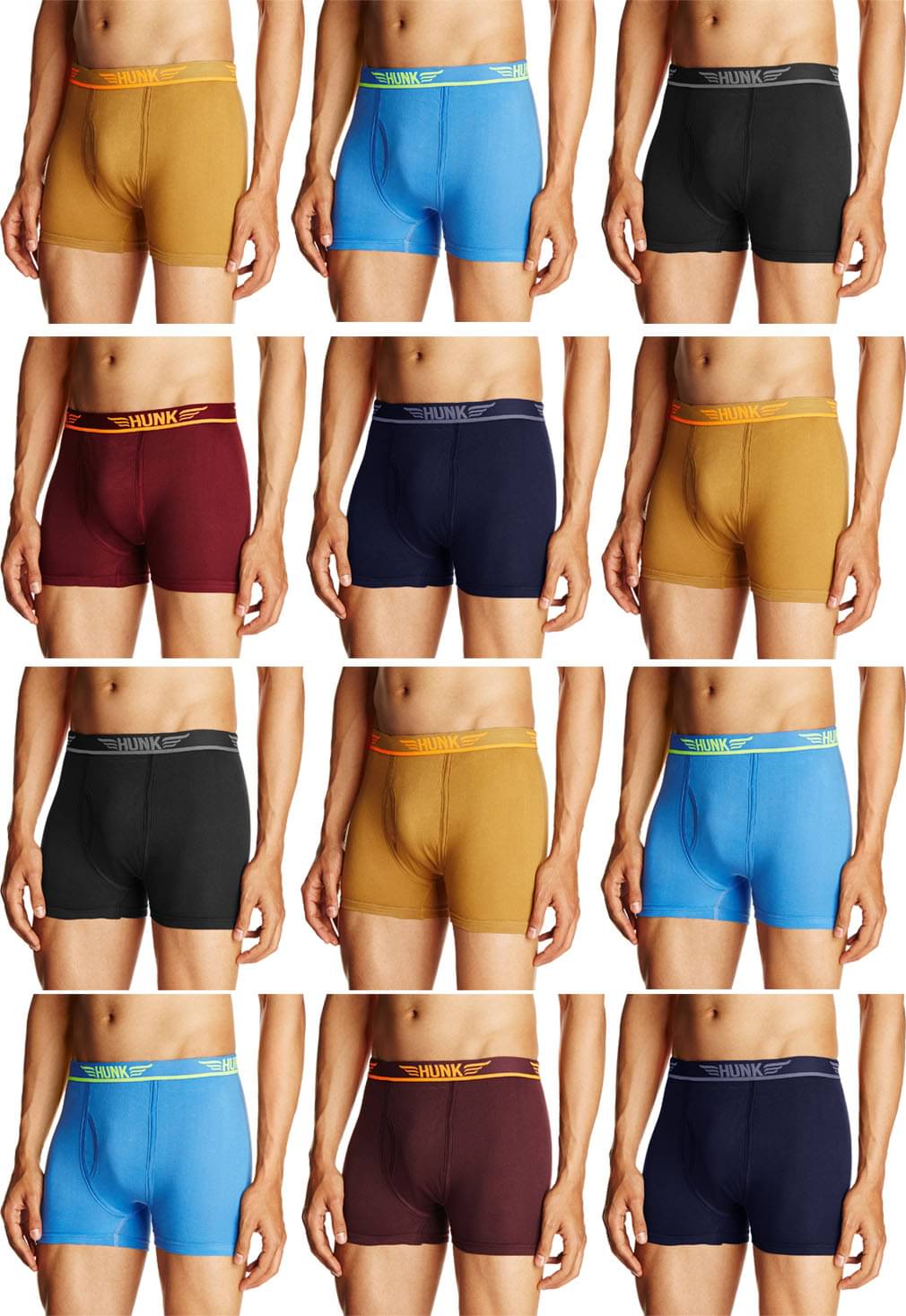     			Rupa Hunk Multi Trunk Pack of 12