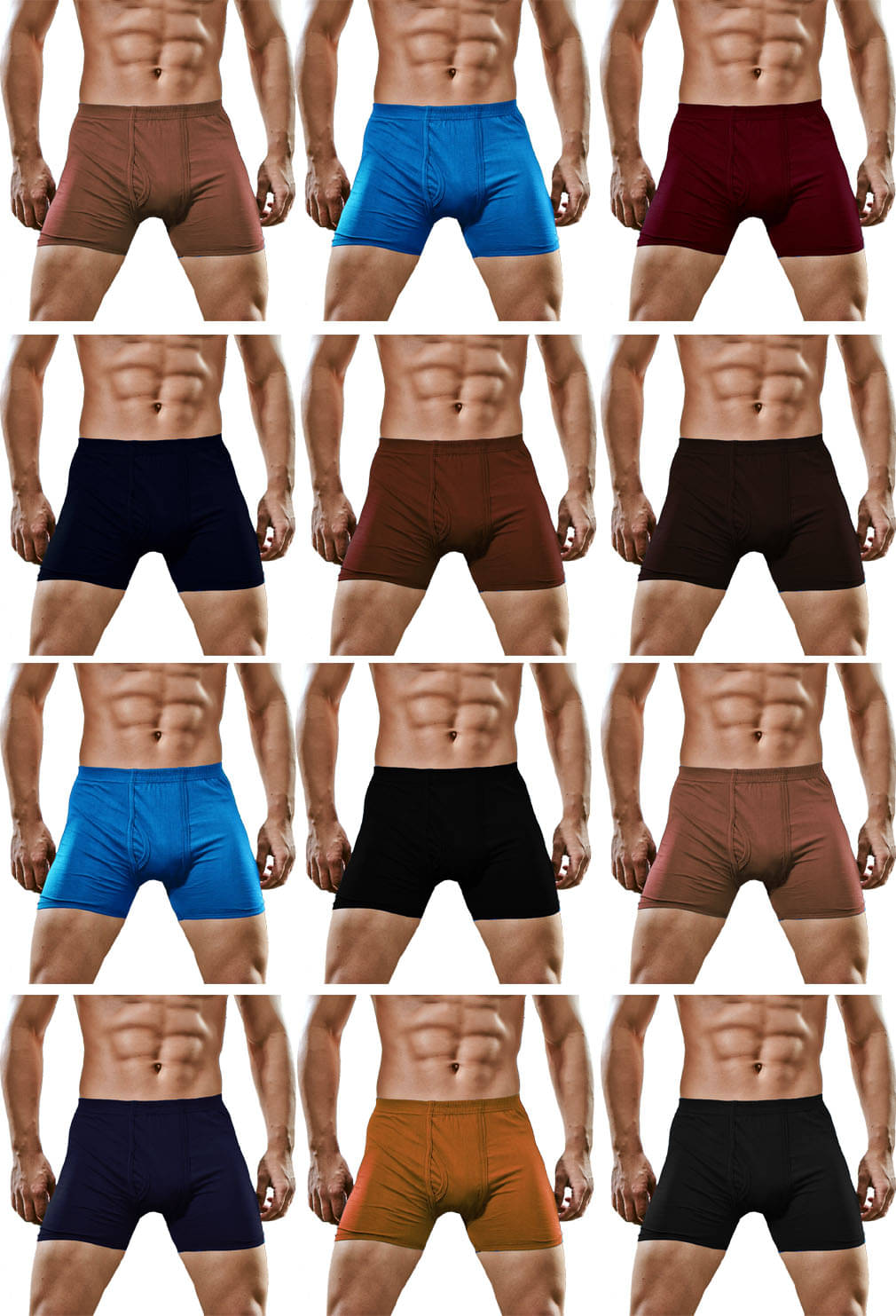 Rupa Hunk Multi Trunk Pack of 12 Rupa Hunk Multi Trunk Pack of 12