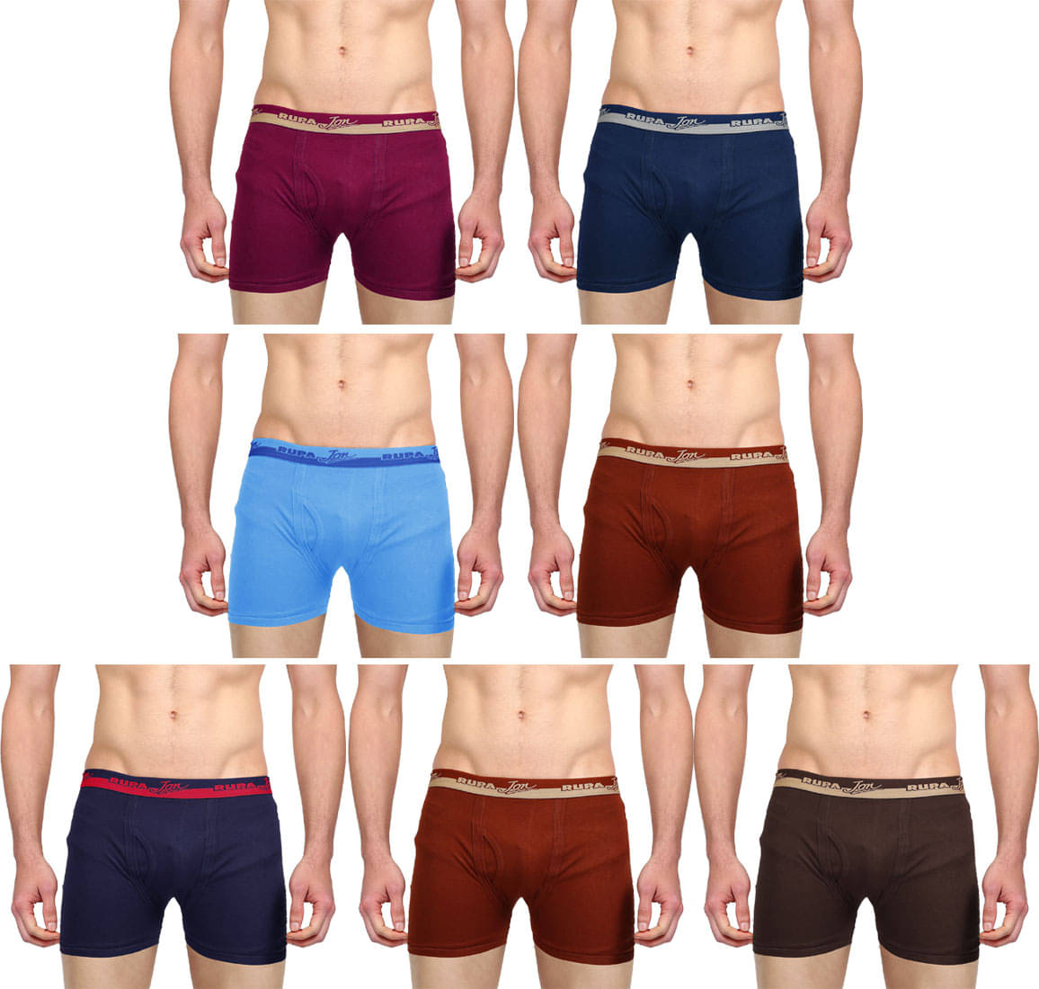 Rupa Jon Multi Trunk Pack of 7 Rupa Jon Multi Trunk Pack of 7