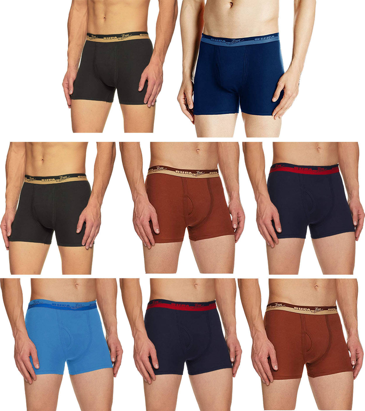 Rupa Jon Multi Trunk Pack of 8 Rupa Jon Multi Trunk Pack of 8