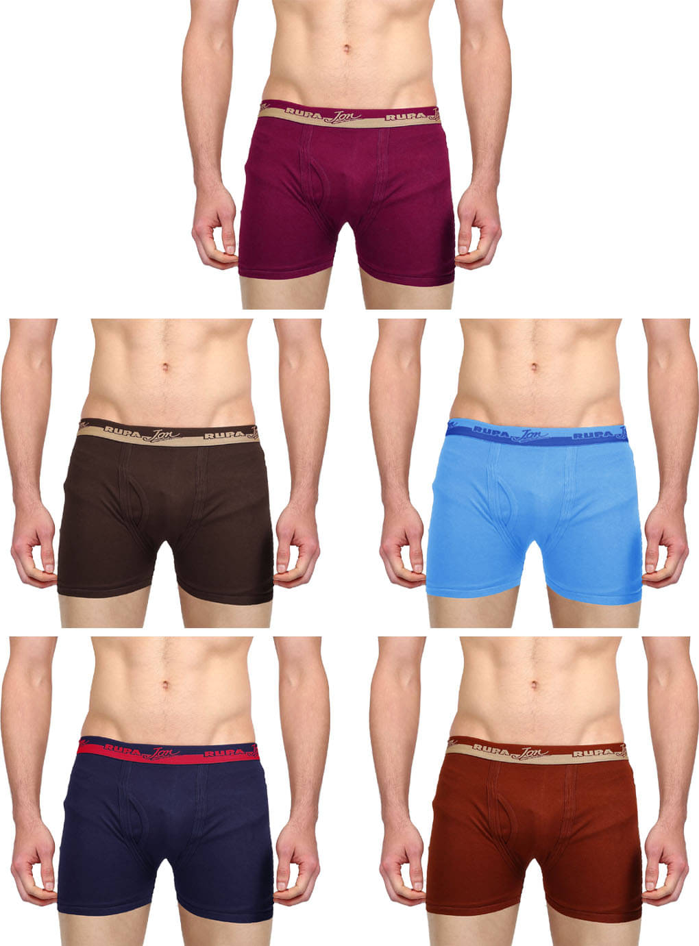 Rupa Jon Multi Trunk Pack of 5 Rupa Jon Multi Trunk Pack of 5