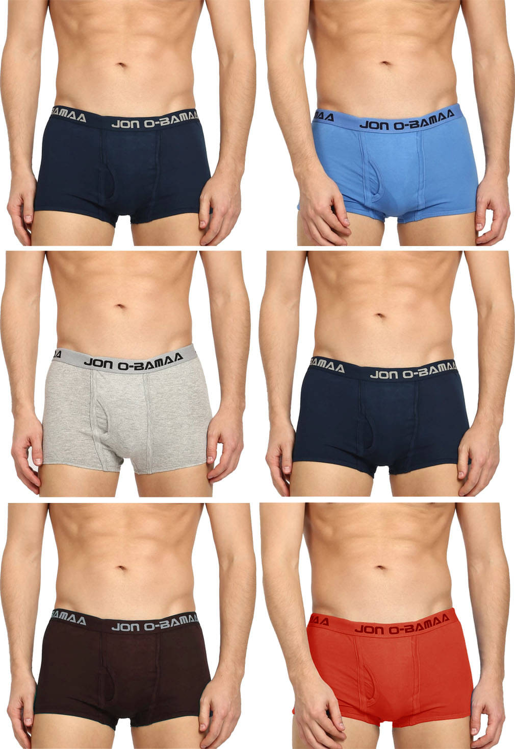     			Rupa Jon Multi Trunk Pack of 6