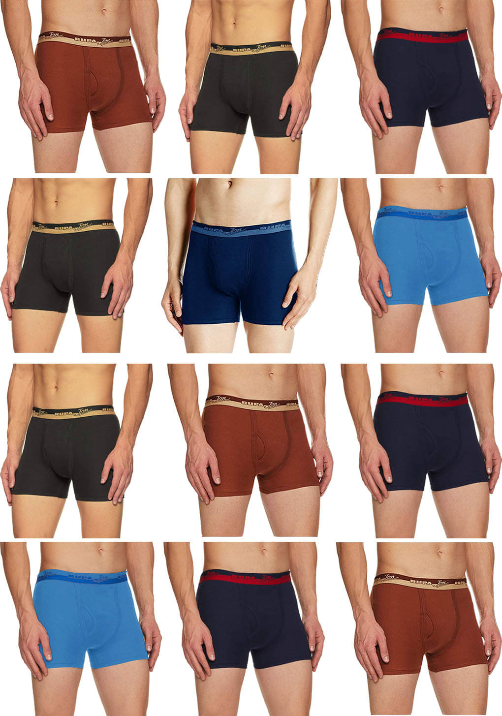 Rupa Jon Multi Trunk Pack of 12 Rupa Jon Multi Trunk Pack of 12