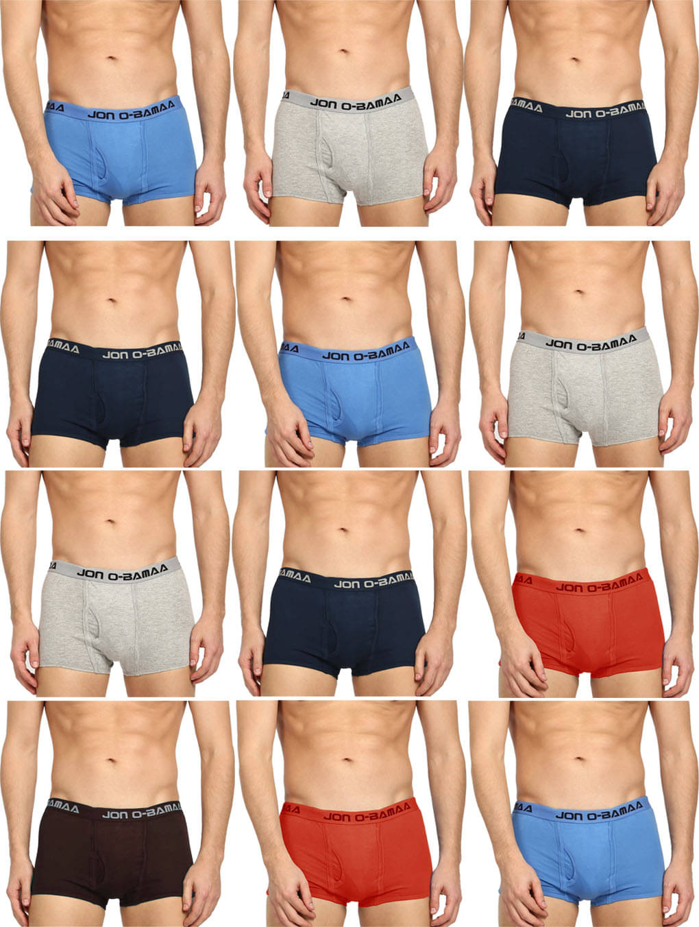 Rupa Jon Multi Trunk Pack of 12 Rupa Jon Multi Trunk Pack of 12
