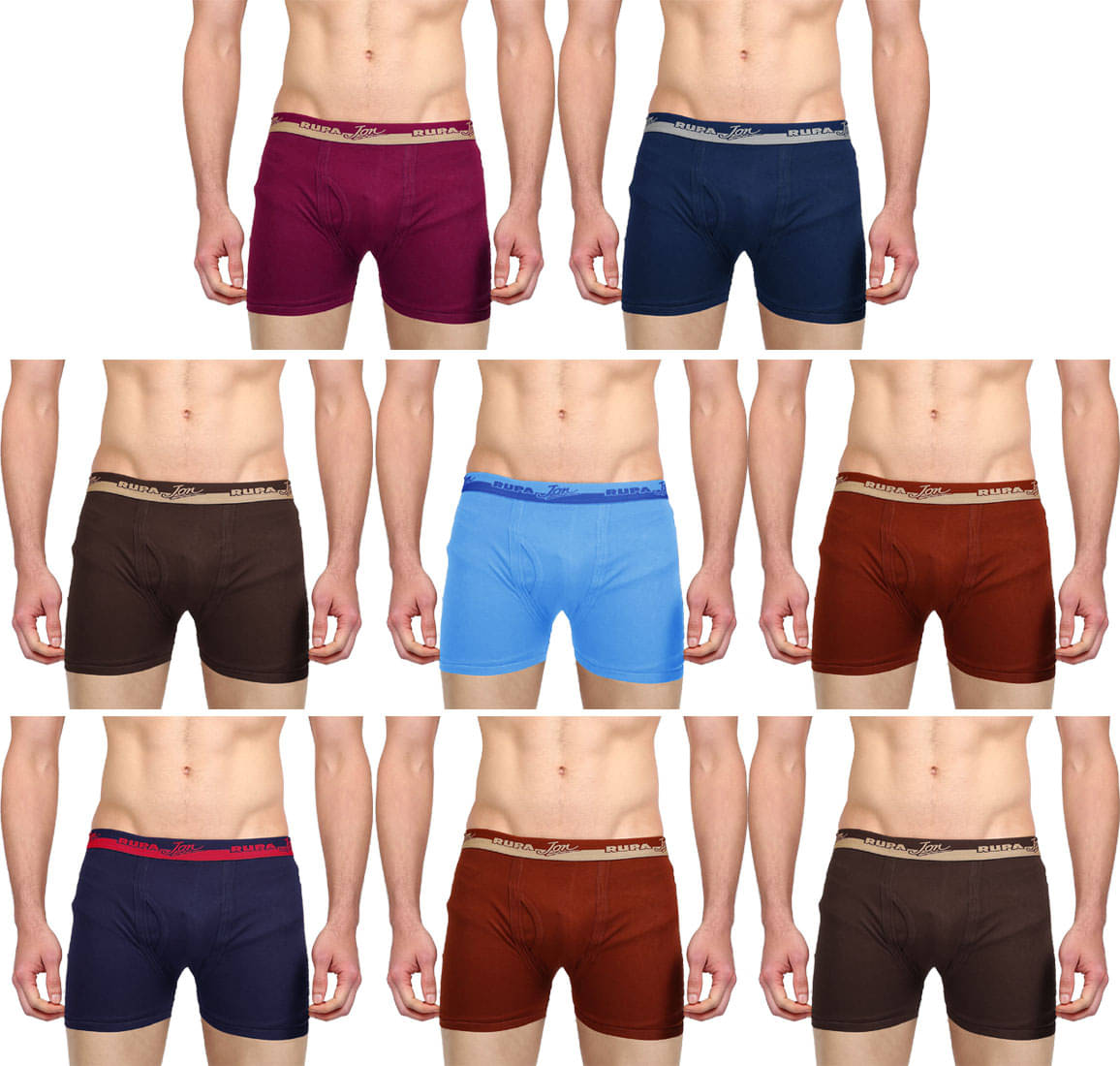     			Rupa Jon Multi Trunk Pack of 8