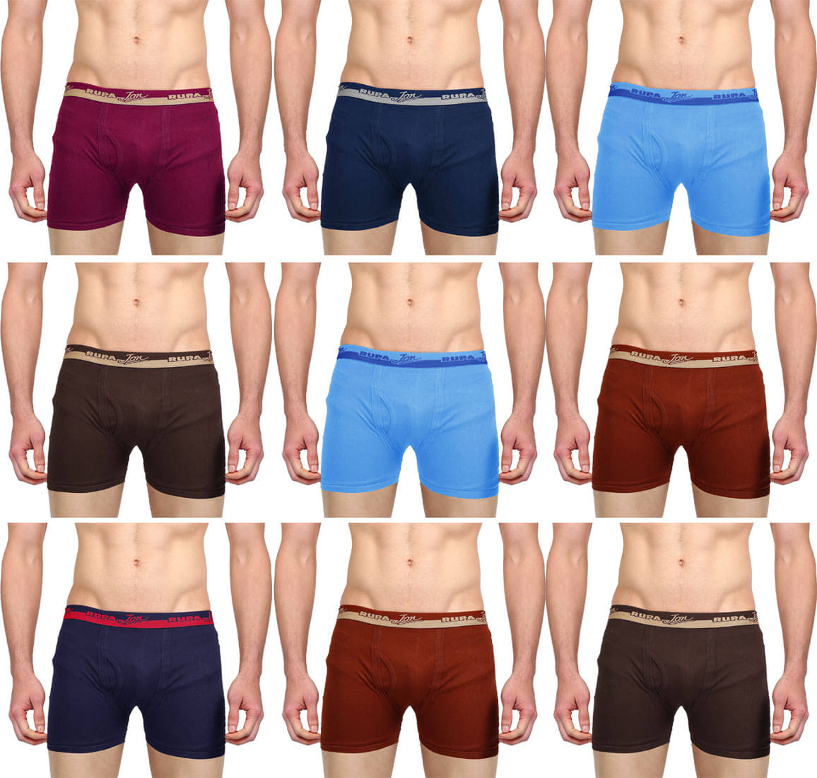 Rupa Jon Multi Trunk Pack of 9 Rupa Jon Multi Trunk Pack of 9