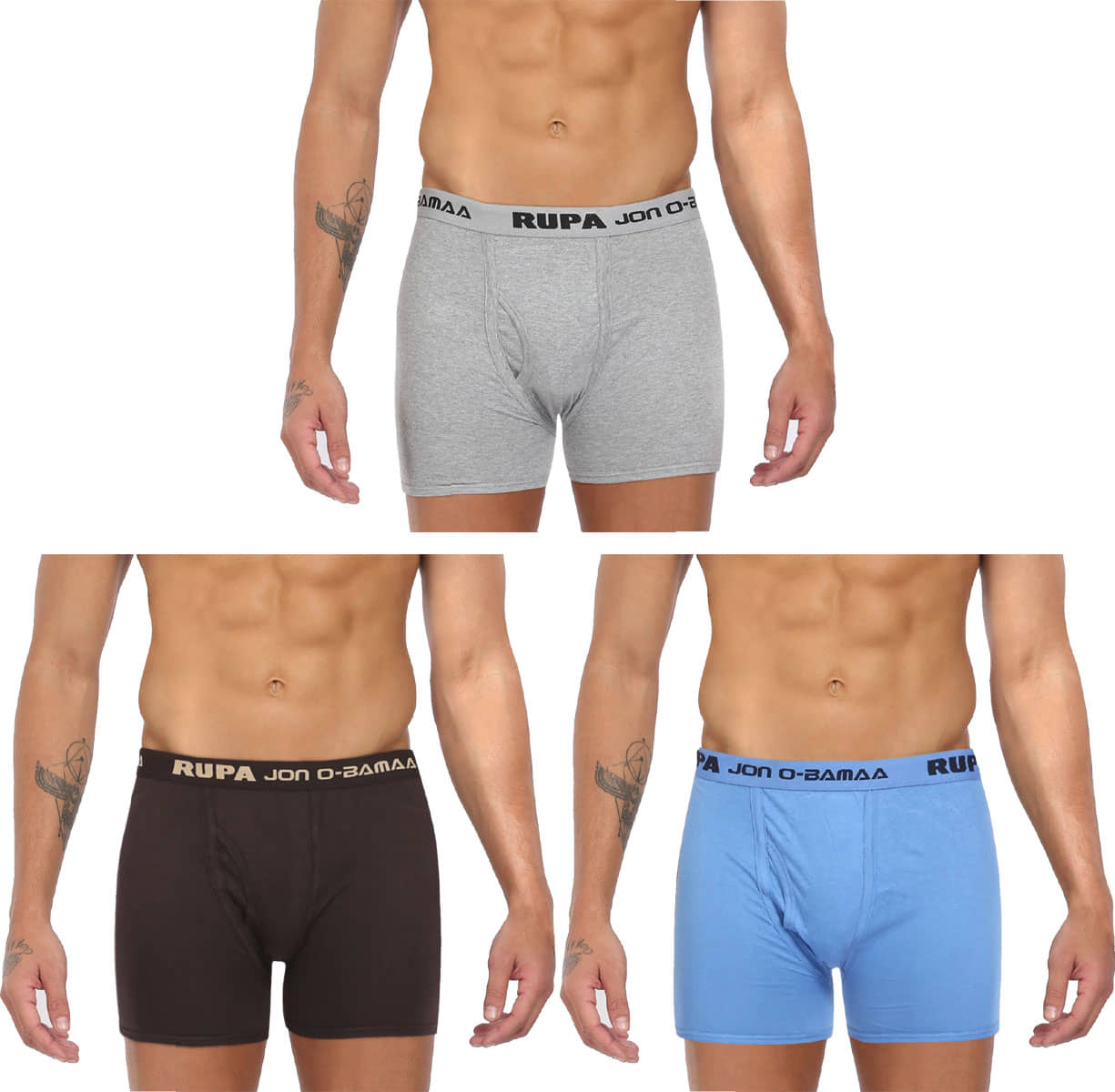 Rupa Jon Multi Trunk Pack of 3