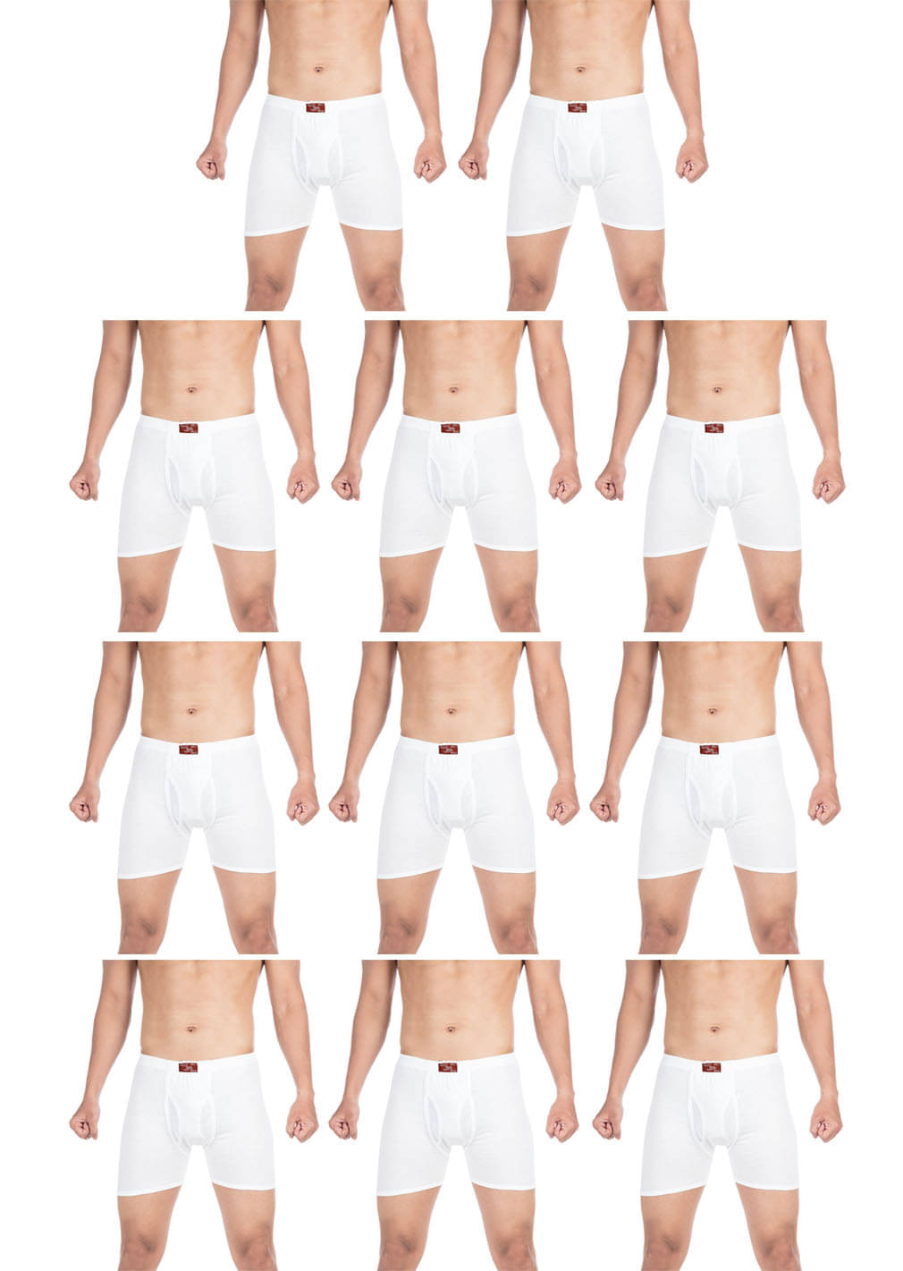     			Rupa Jon White Trunk Pack of 11