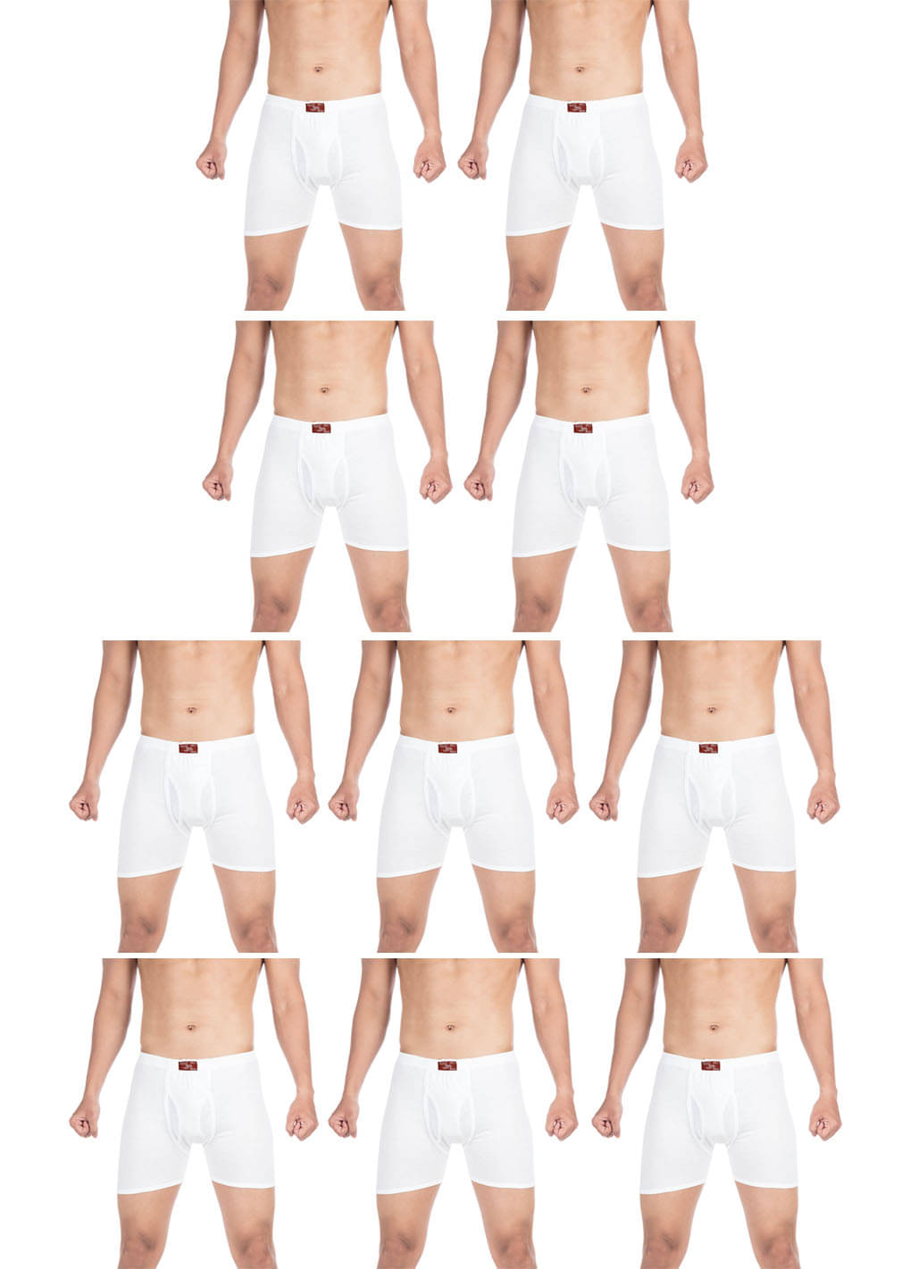     			Rupa Jon White Trunk Pack of 10