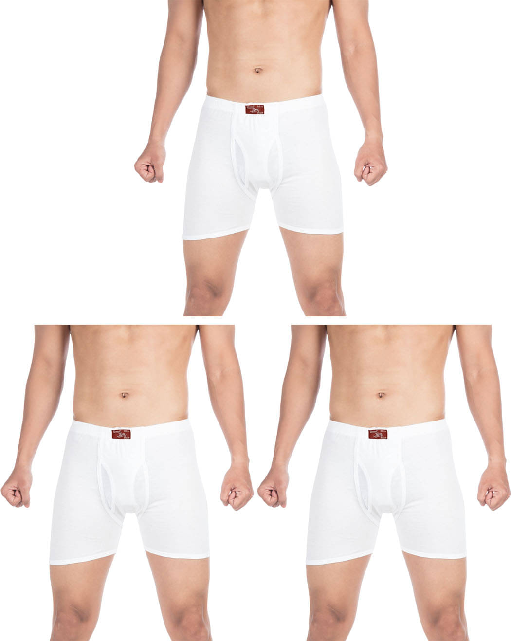 Rupa Jon White Trunk Pack of 3 Rupa Jon White Trunk Pack of 3