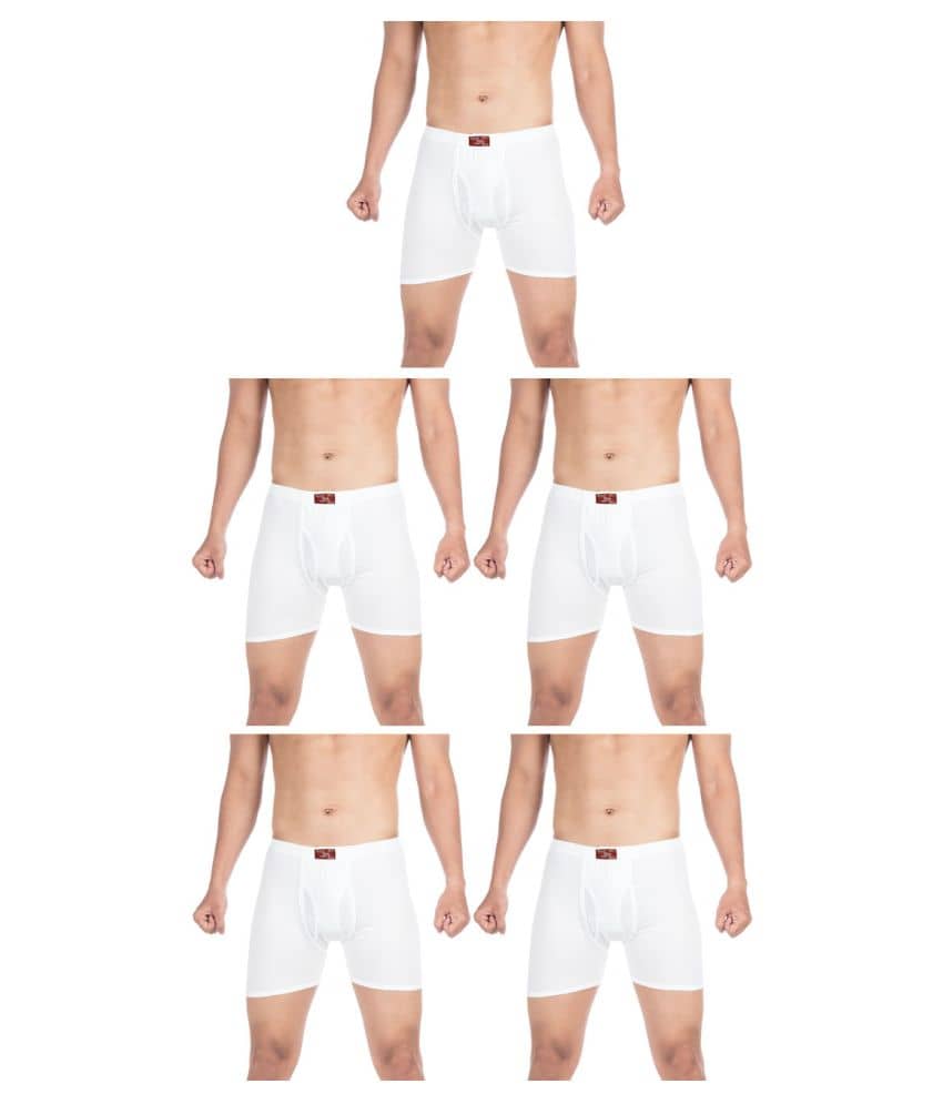 Rupa Jon White Trunk Pack of 5