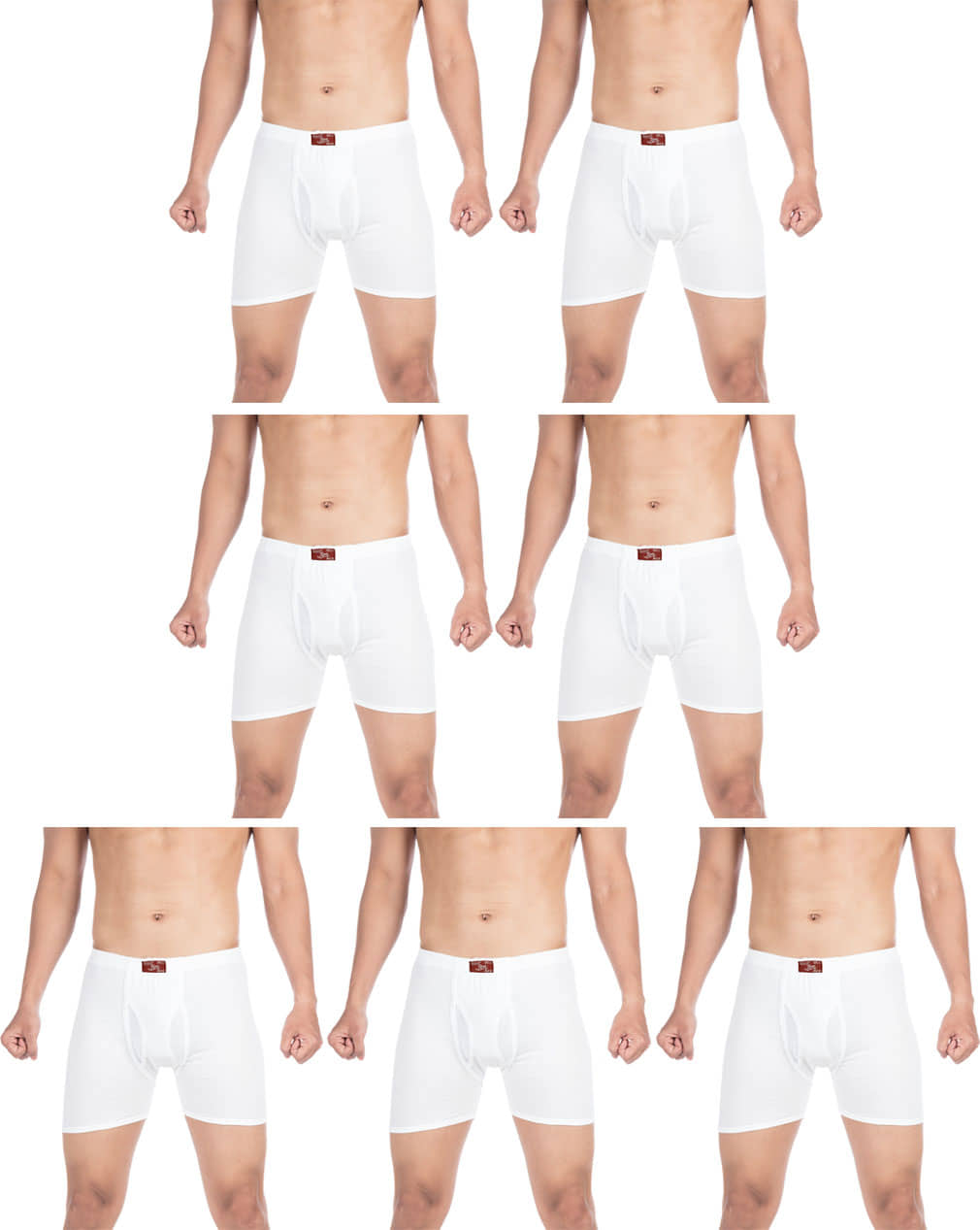 Rupa Jon White Trunk Pack of 7