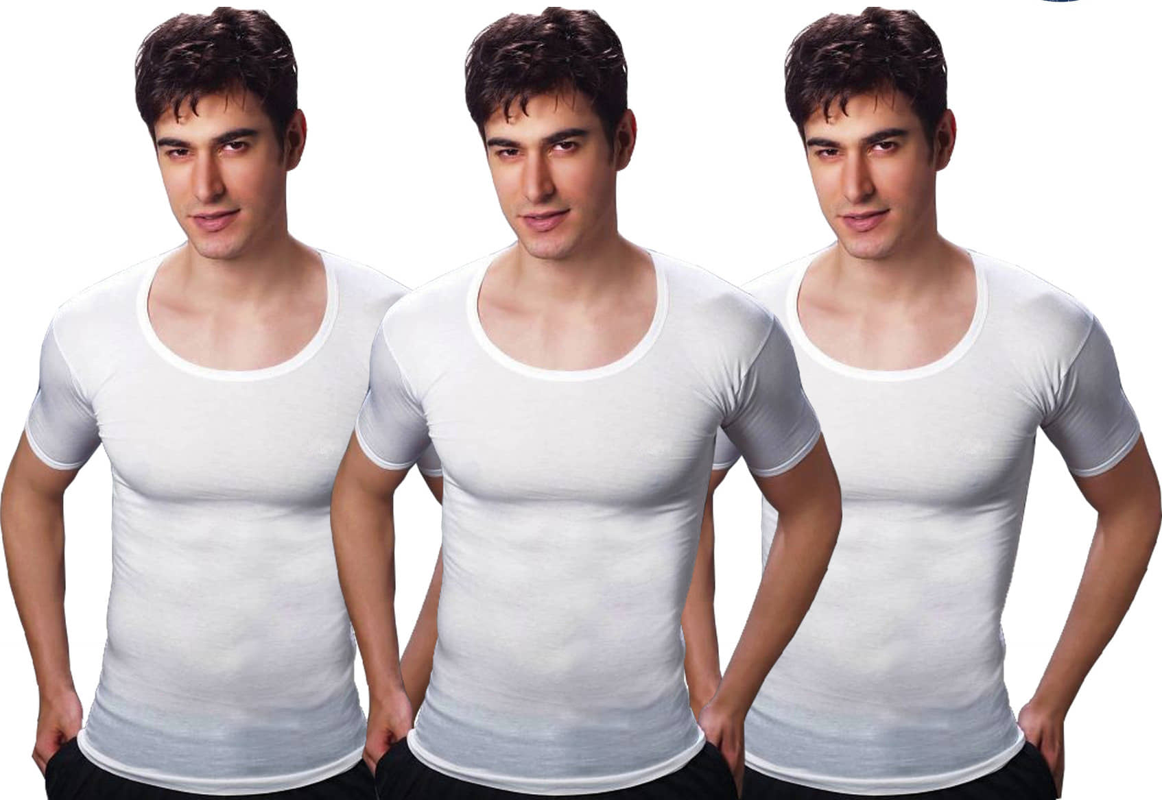 Rupa Jon White Half Sleeve Vests - Nightwear & Loungewear | Buy online on ZillyBuy