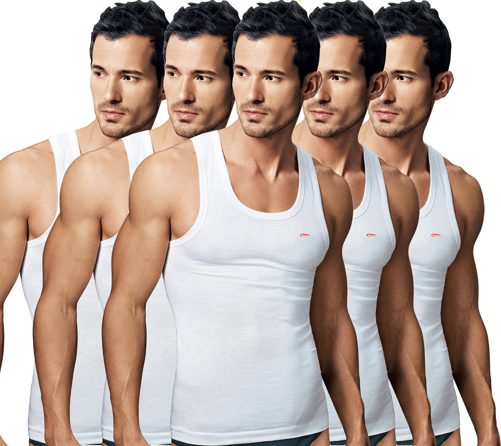 Rupa Jon White Sleeveless Vests - Nightwear & Loungewear | Buy online on ZillyBuy
