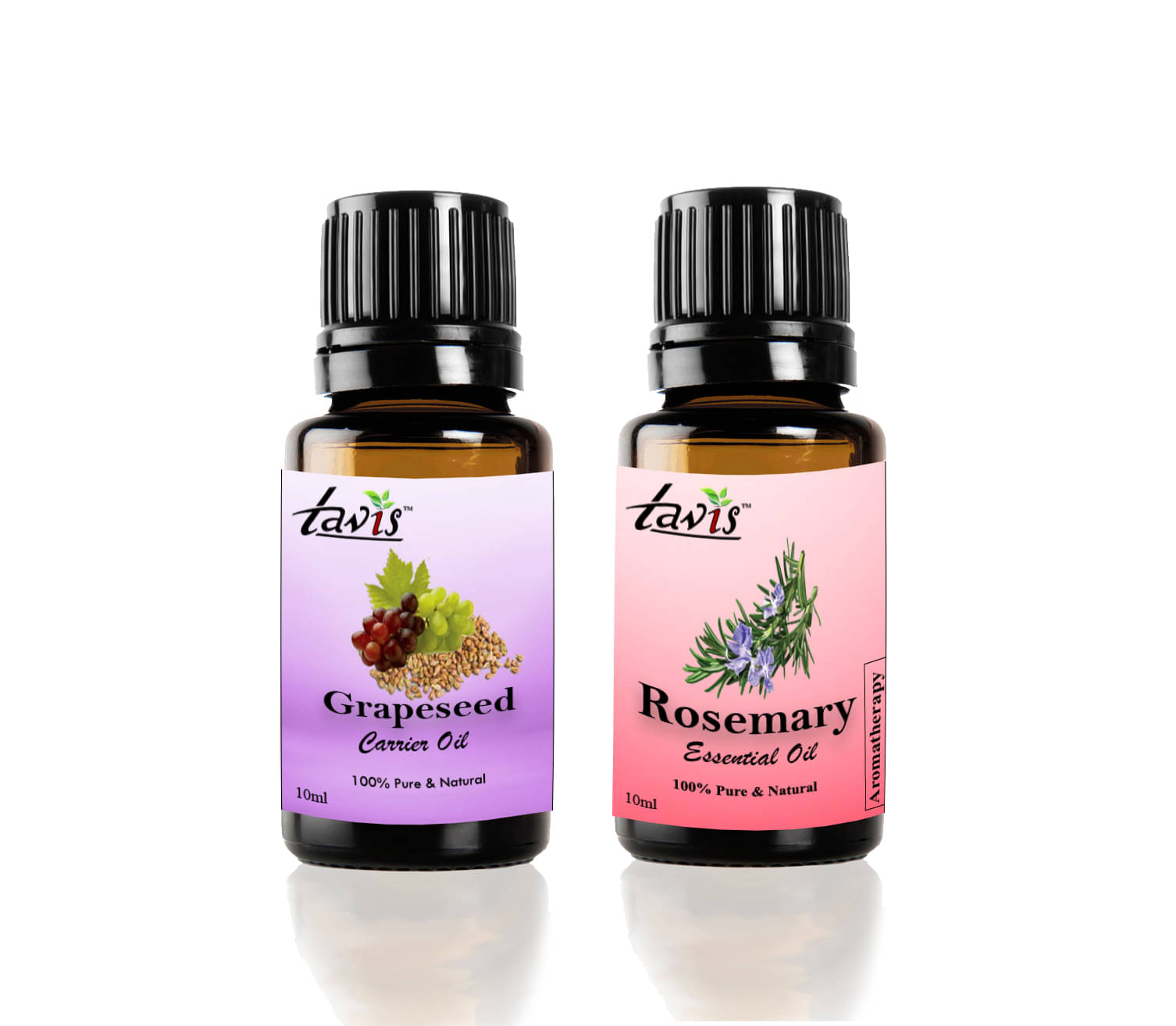 Tavis Grapeseed Oil, Rosemary Essential Oil 20 mL     			Tavis Grapeseed Oil, Rosemary Essential Oil 20 mL