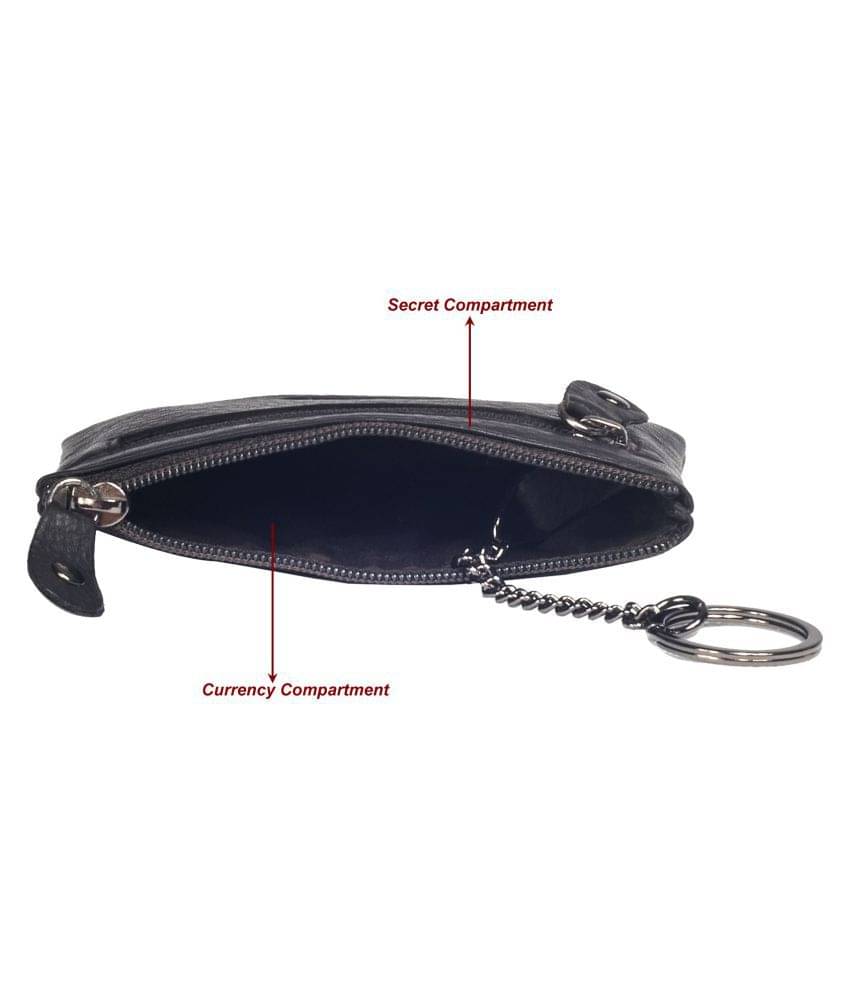 Calfnero Genuine Leather Key Case Coin Wallet Calfnero Genuine Leather Key Case Coin Wallet