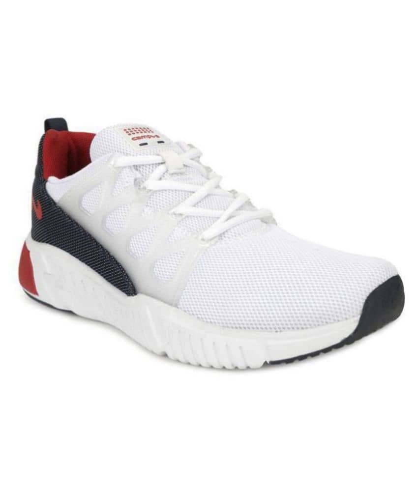 Campus BARLEY White  Men's Sports Running Shoes - Sports Shoes | Buy online on ZillyBuy