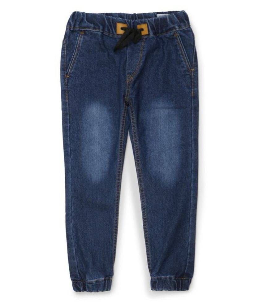     			Urbano Juniors Pack of 1 Boys Cotton Blend Jeans ( Blue )