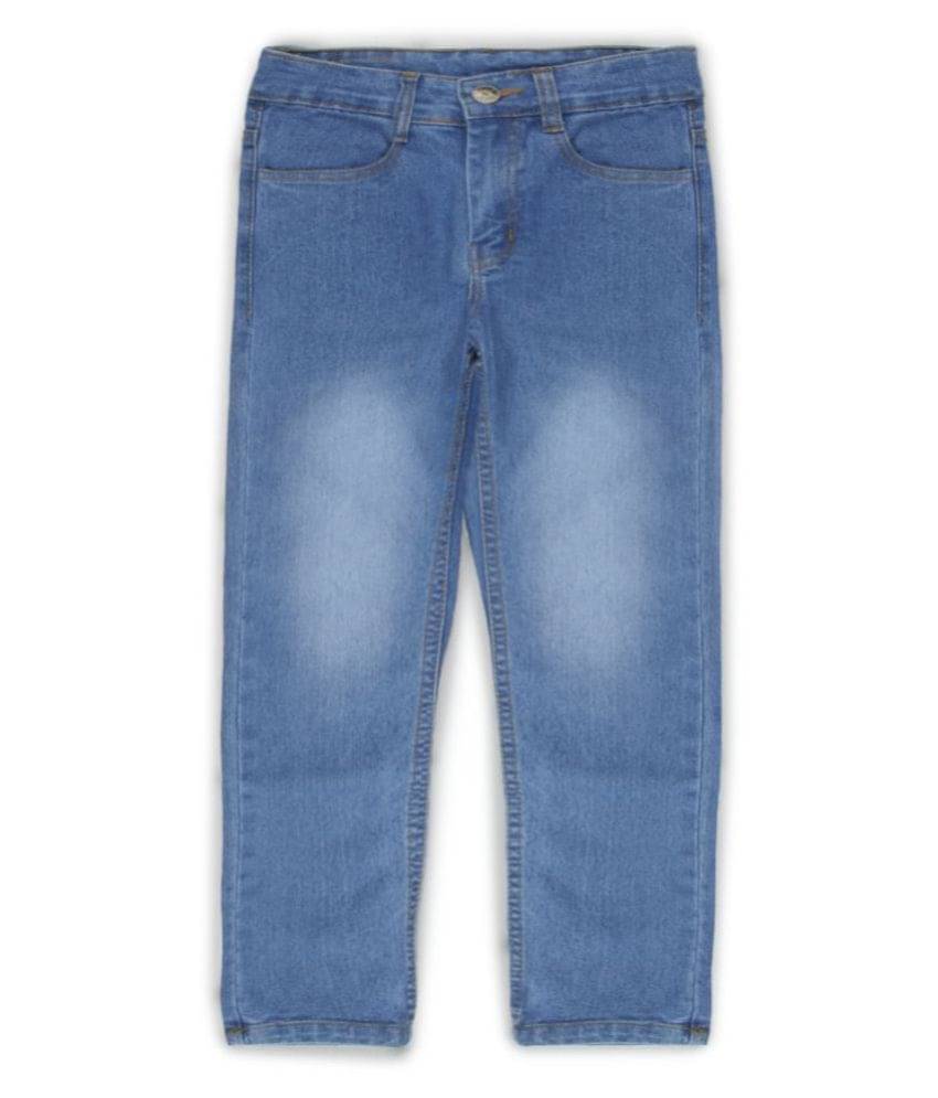     			Urbano Juniors Pack of 1 Boys Cotton Blend Jeans ( Blue )