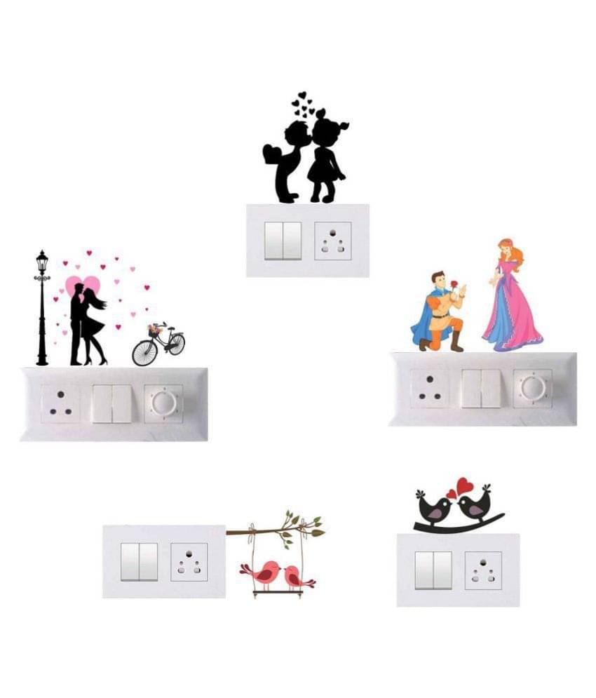    			Asmi Collection Switches Sticker Romance & Love Sticker ( 12 x 20 cms )