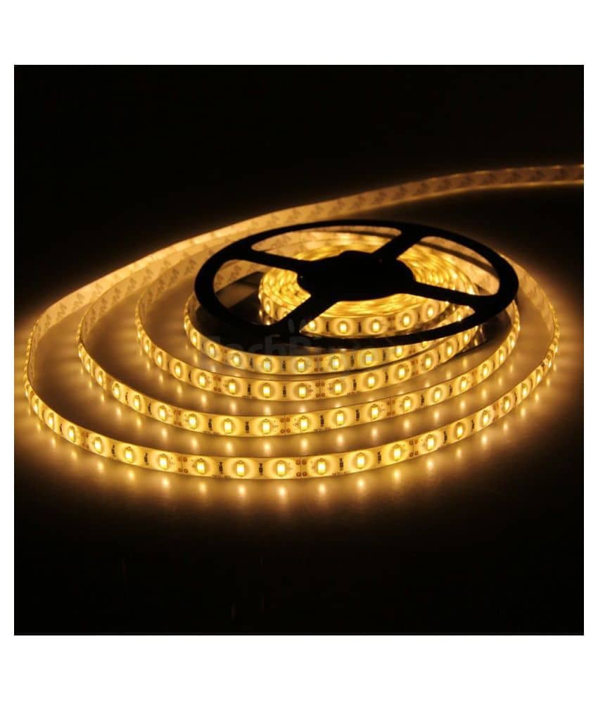 Emm Emm 4 Meter Warm White Golden Led Strip LED Strips Gold - Electricals | Buy online on ZillyBuy