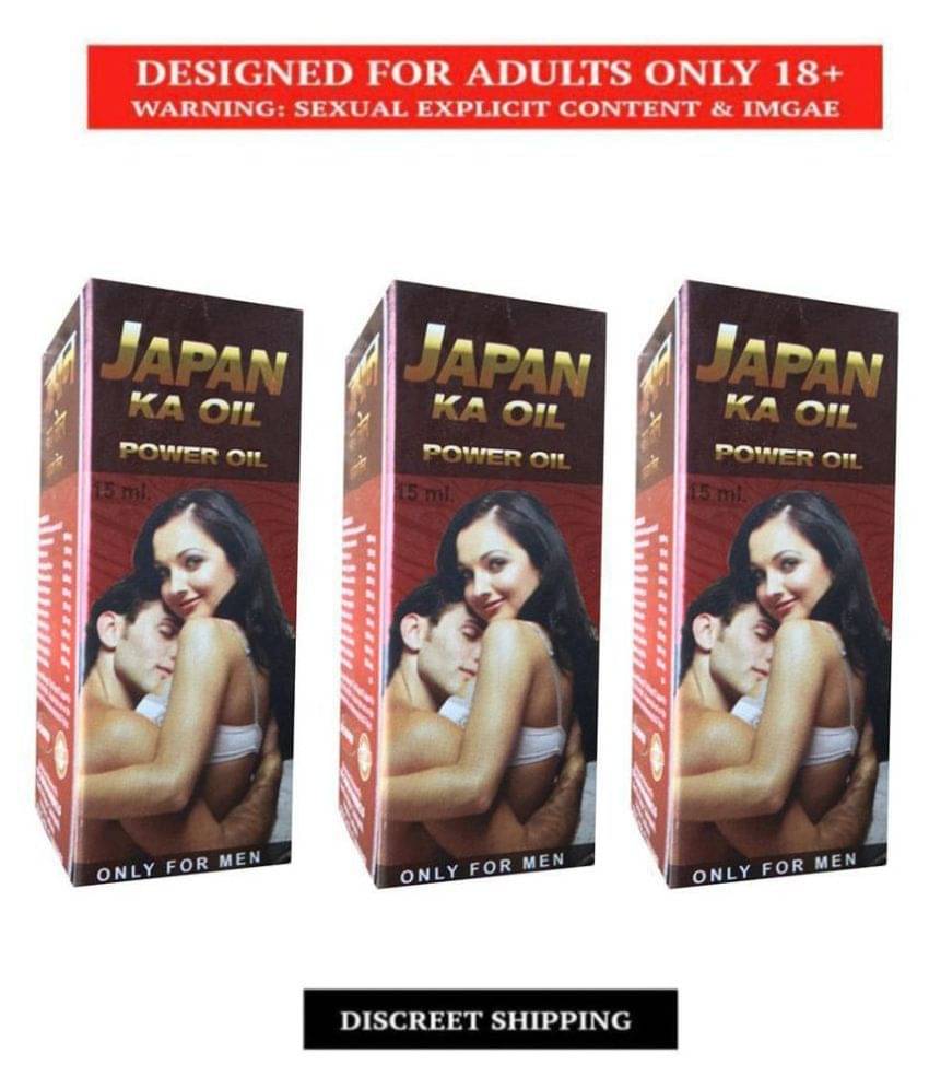     			Japan Ka Power Oil for extra time and Stamina, Pack of 3, 15ml Each
