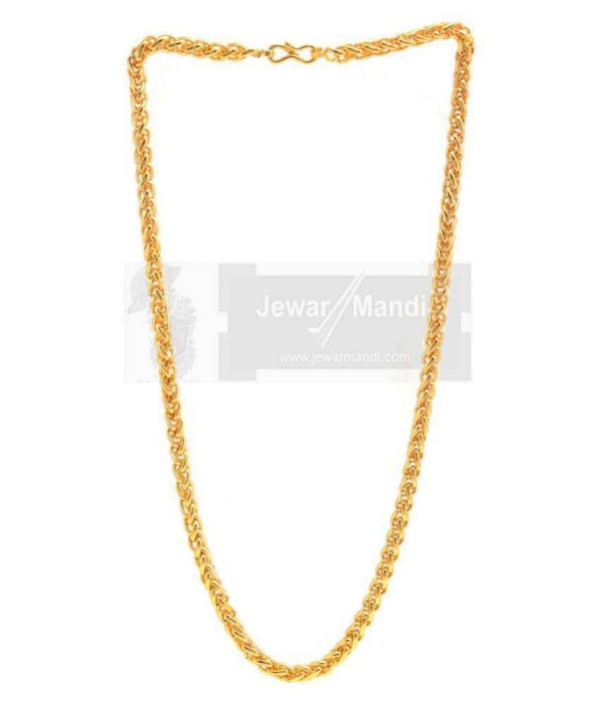 Jewar Mandi Gold Plated Chain ( Set of 1 ) Jewar Mandi Gold Plated Chain ( Set of 1 )