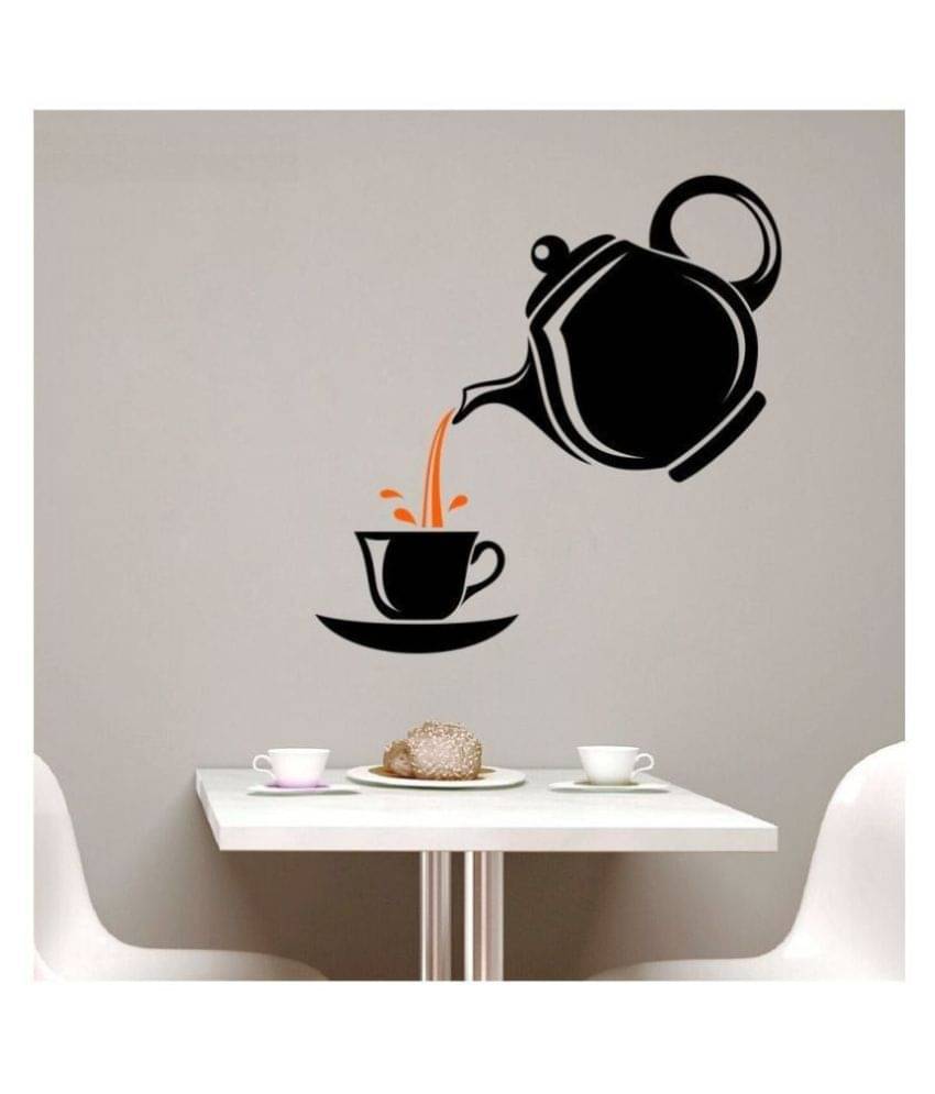Asmi Collection A Cup of Tea for Cafe, Restaurants, Kitchen Foods & Beverages Sticker ( 60 x 60 cms ) Asmi Collection A Cup of Tea for Cafe, Restaurants, Kitchen Foods & Beverages Sticker ( 60 x 60 cms )