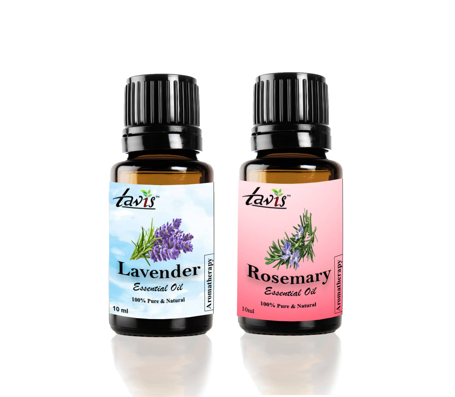 Tavis Lavender Oil, Rosemary Essential Oil 20 mL