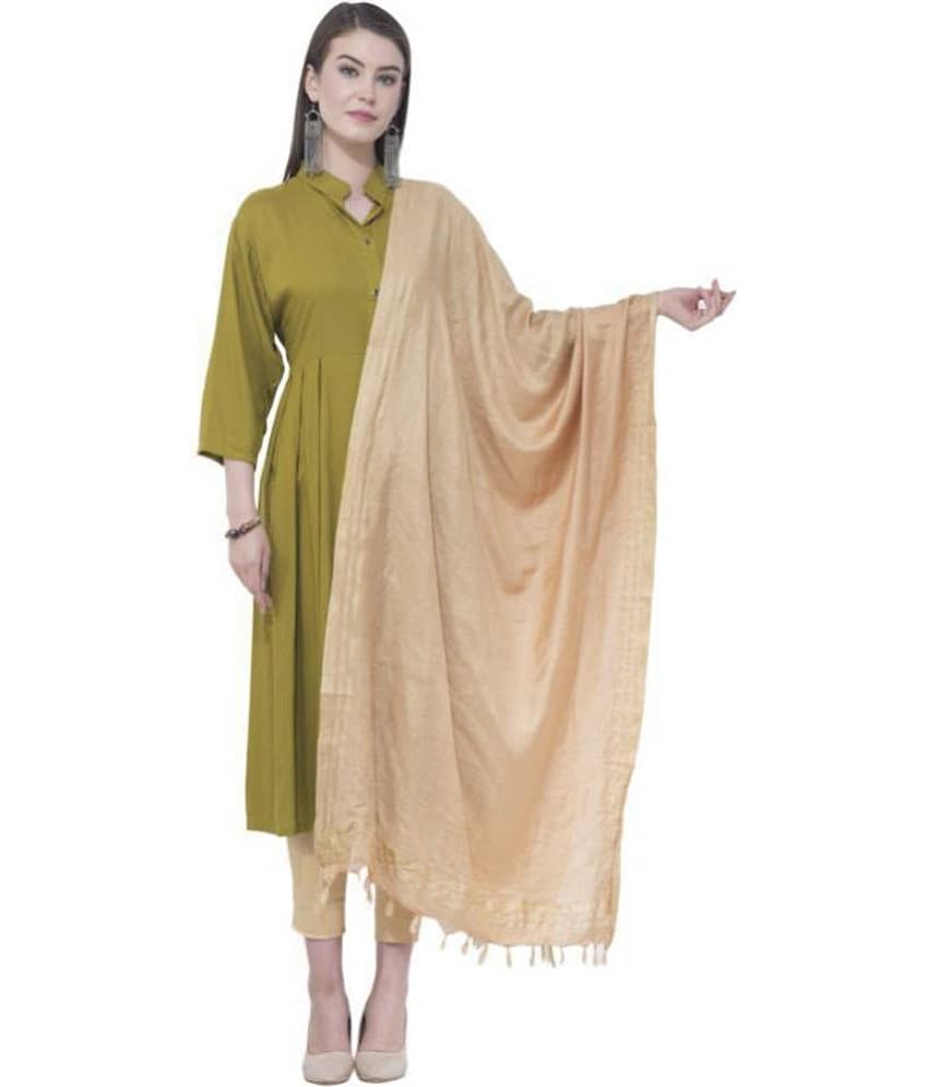 A R Silk Gold Cotton Dupatta - Dupattas & Shawls | Buy online on ZillyBuy