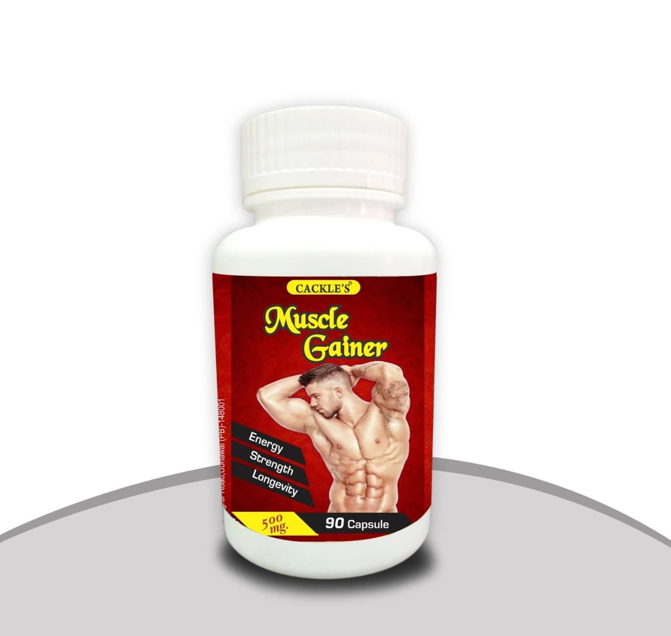     			Cackle'S Herbal Muscle Gainer Capsule 90 No.S