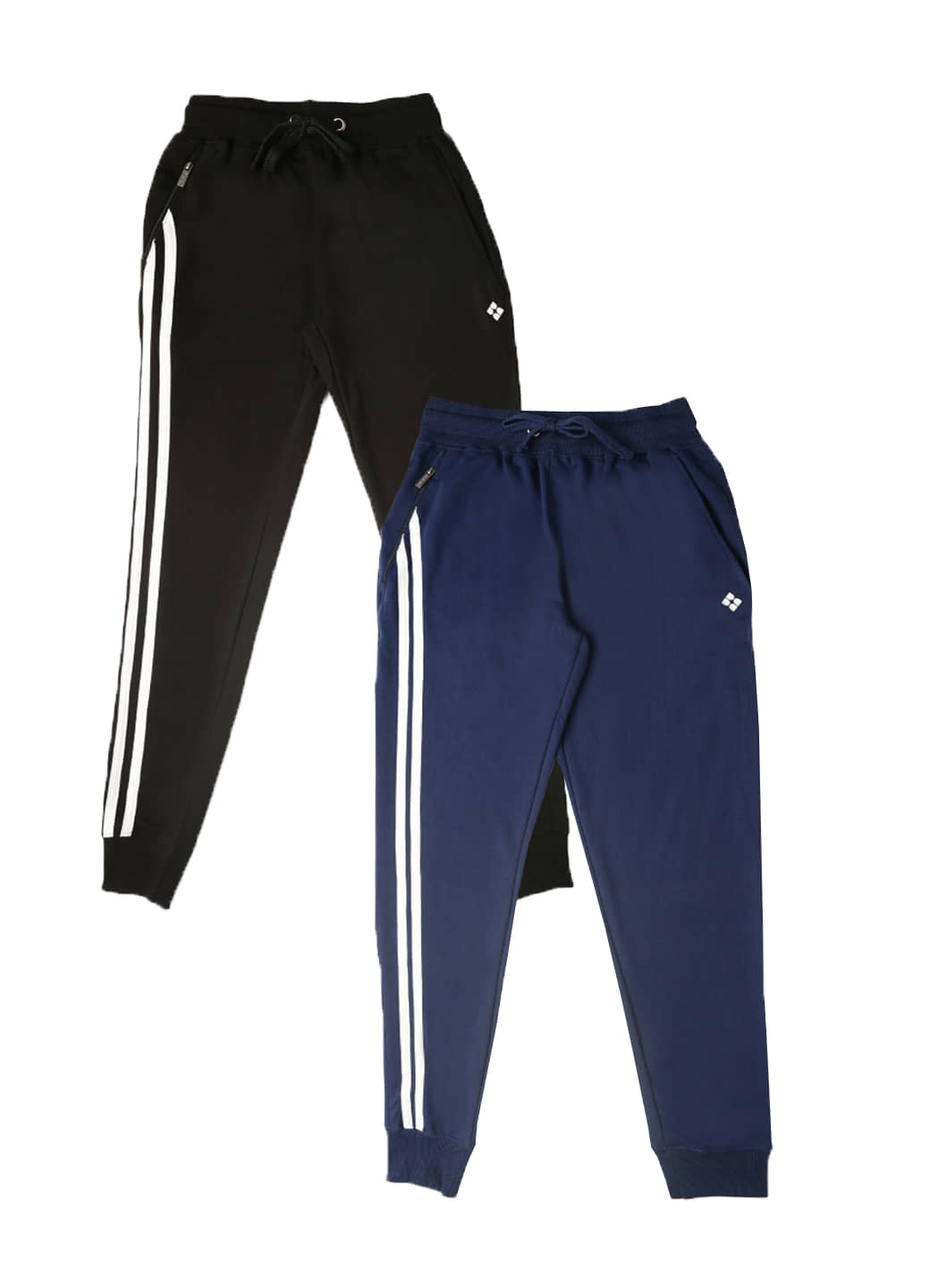 Dollar Pack of 2 Boys Cotton Blend Trackpant ( Multi ) - Track Pants | Buy online on ZillyBuy