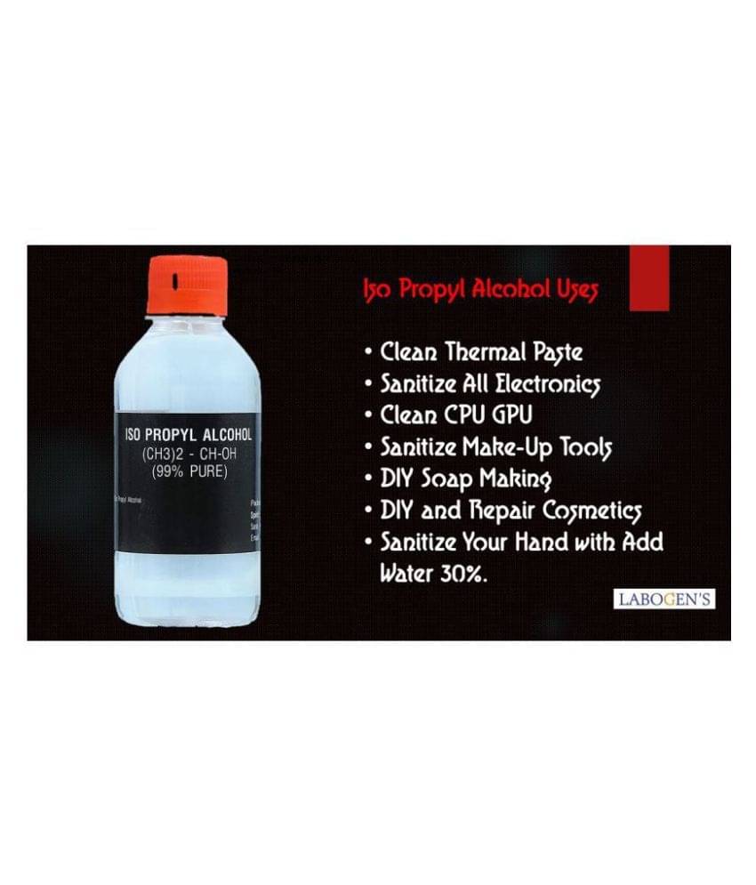     			LABOGENS ISO PROPYL ALCOHOL 99% Pure [(CH3)2-CH-OH] CAS: 67-63-0 (250ml)