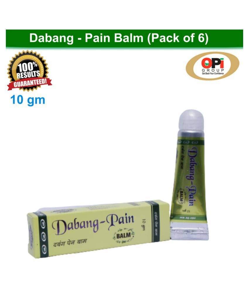     			OPI GROUP - Pain Relief Balm (Pack Of 6)