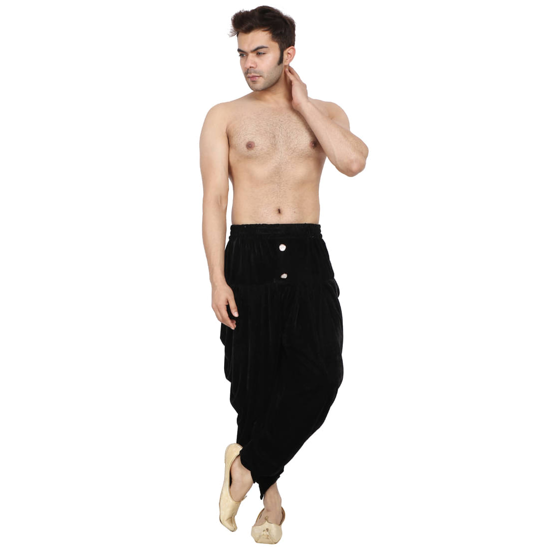 GN hub Viscose Men's Dhoti Black ( Pack of 1 )     			GN hub Viscose Men's Dhoti Black ( Pack of 1 )