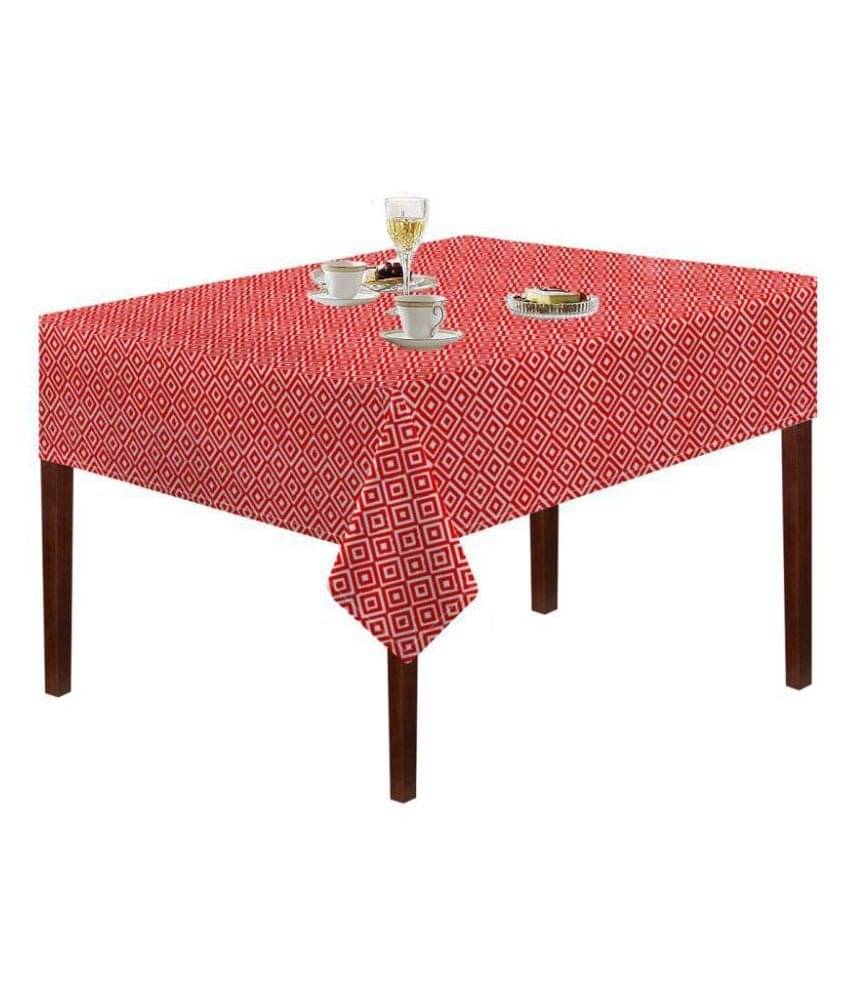 Oasis Hometex - Multicolor Cotton Table Cover (Pack of 1)     			Oasis Hometex - Multicolor Cotton Table Cover (Pack of 1)