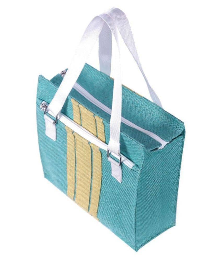 Foonty Green Lunch Bags - 1 Pc - Handbags | Buy online on ZillyBuy