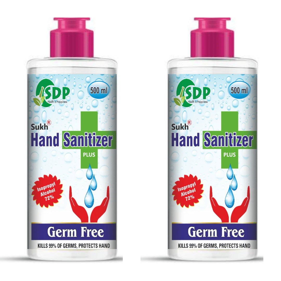 Health Ayurveda Hand Sanitizer 500 mL Pack of 1