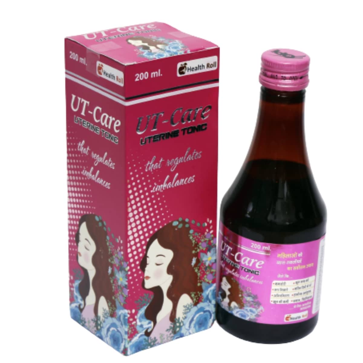 UT CARE- Uterine Tonic ( 200x2) 400 ml Vitamins Syrup Pack of 2