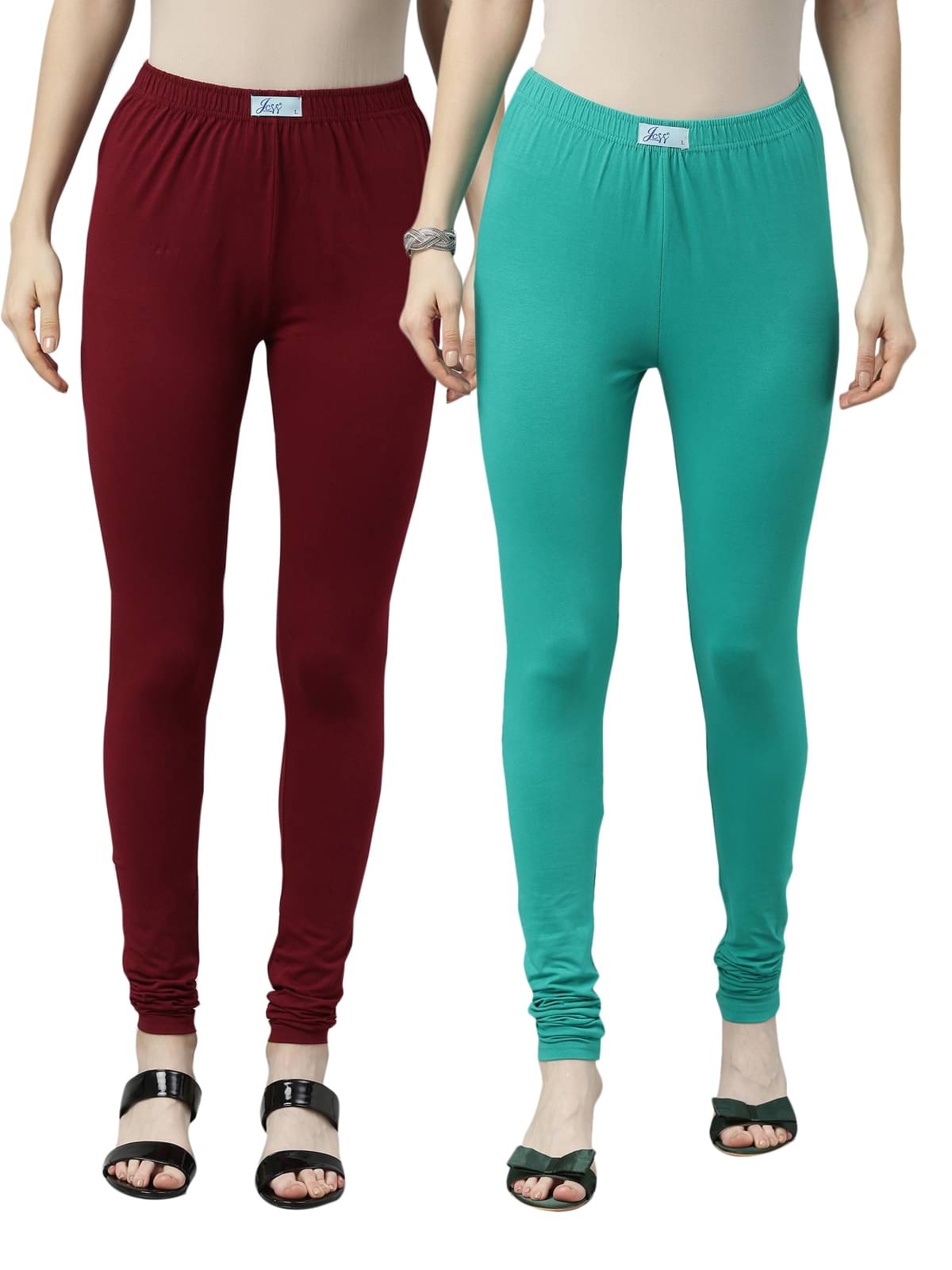    			Jcss Viscose Pack of 2 Leggings