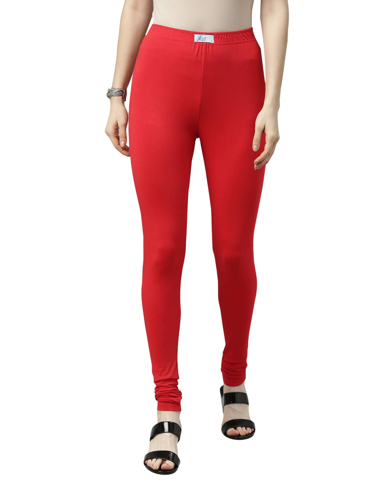     			Jcss - Red Lycra Women's Leggings ( Pack of 1 )