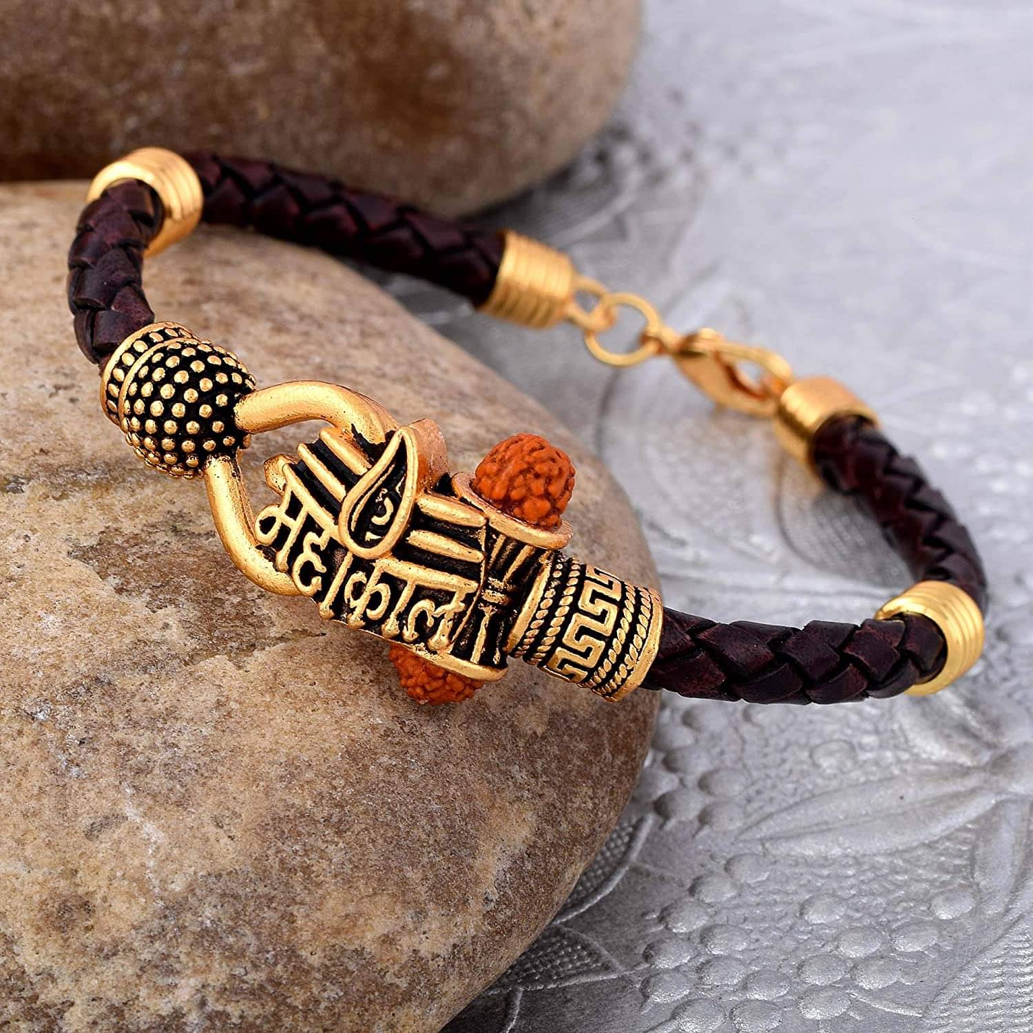    			PAYSTORE - Brass Idol Bracelet (Pack of 1)