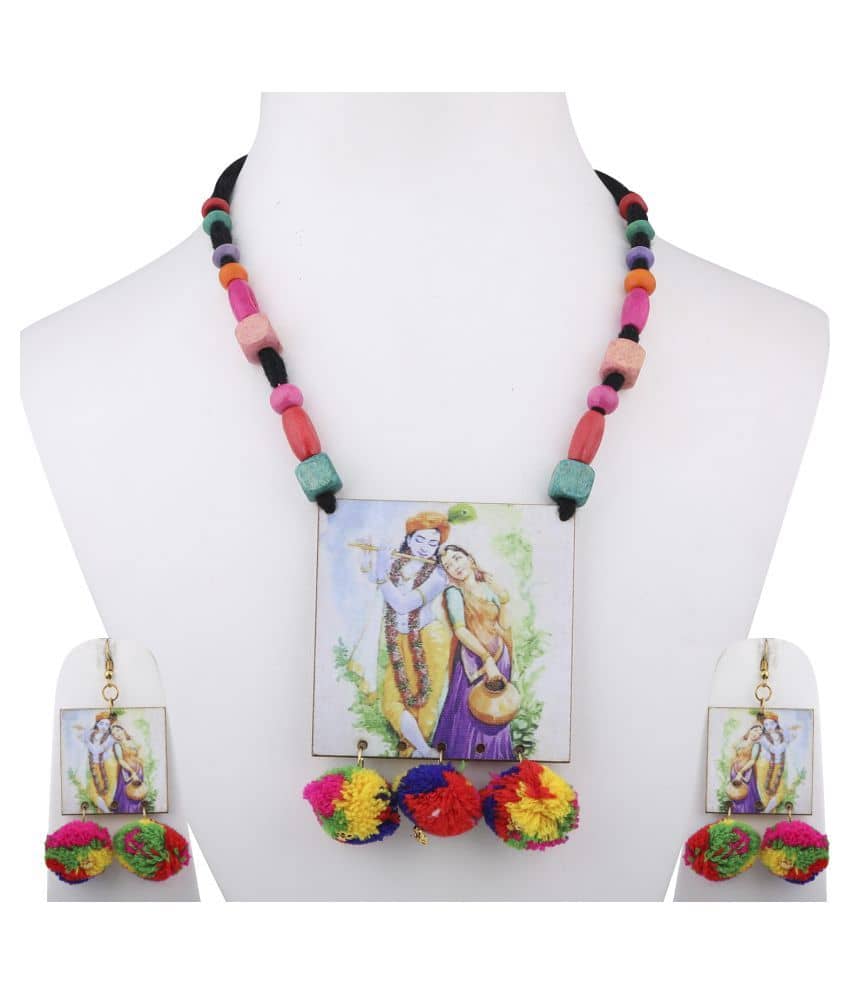 Paola Alloy Multi Color Contemporary/Fashion Necklaces Set Contemporary