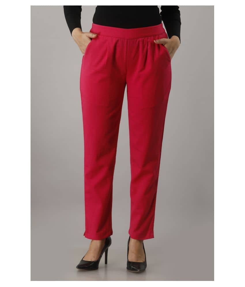 SAART BUNAAI Cotton Casual Pants - Trousers | Buy online on ZillyBuy