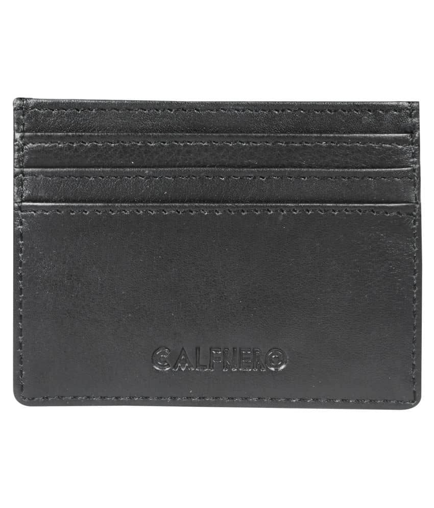 Calfnero Genuine Leather Card Case wallet - Handbags | Buy online on ZillyBuy