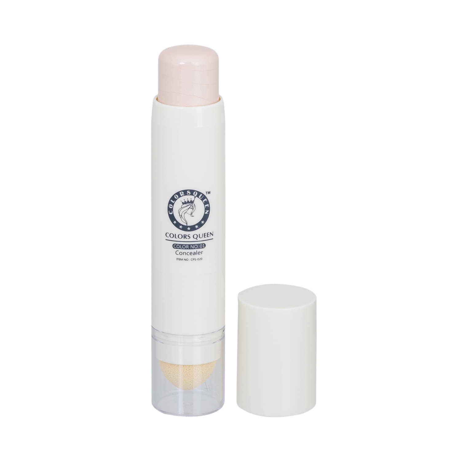     			Colors Queen Pearl Concealer with Inbuild Cusion for blend 6ml, Ivory (Shade - 02)