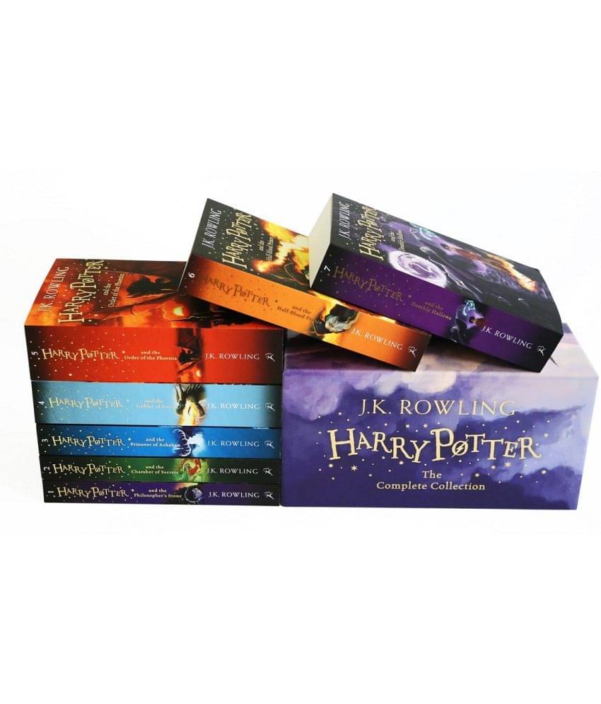 Harry Potter Box Set: The Complete Collection (Children’s Paperback) (Set of 7 Volumes) Paperback – Box set, 1 December 2014     			Harry Potter Box Set: The Complete Collection (Children’s Paperback) (Set of 7 Volumes) Paperback – Box set, 1 December 2014
