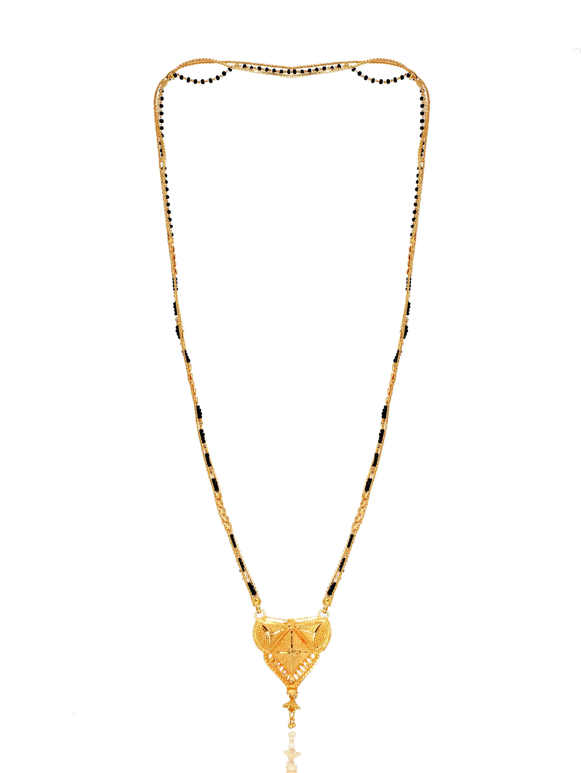 KRIMO Gold Plated Letest & Designer Mangalsutra For Women-100197